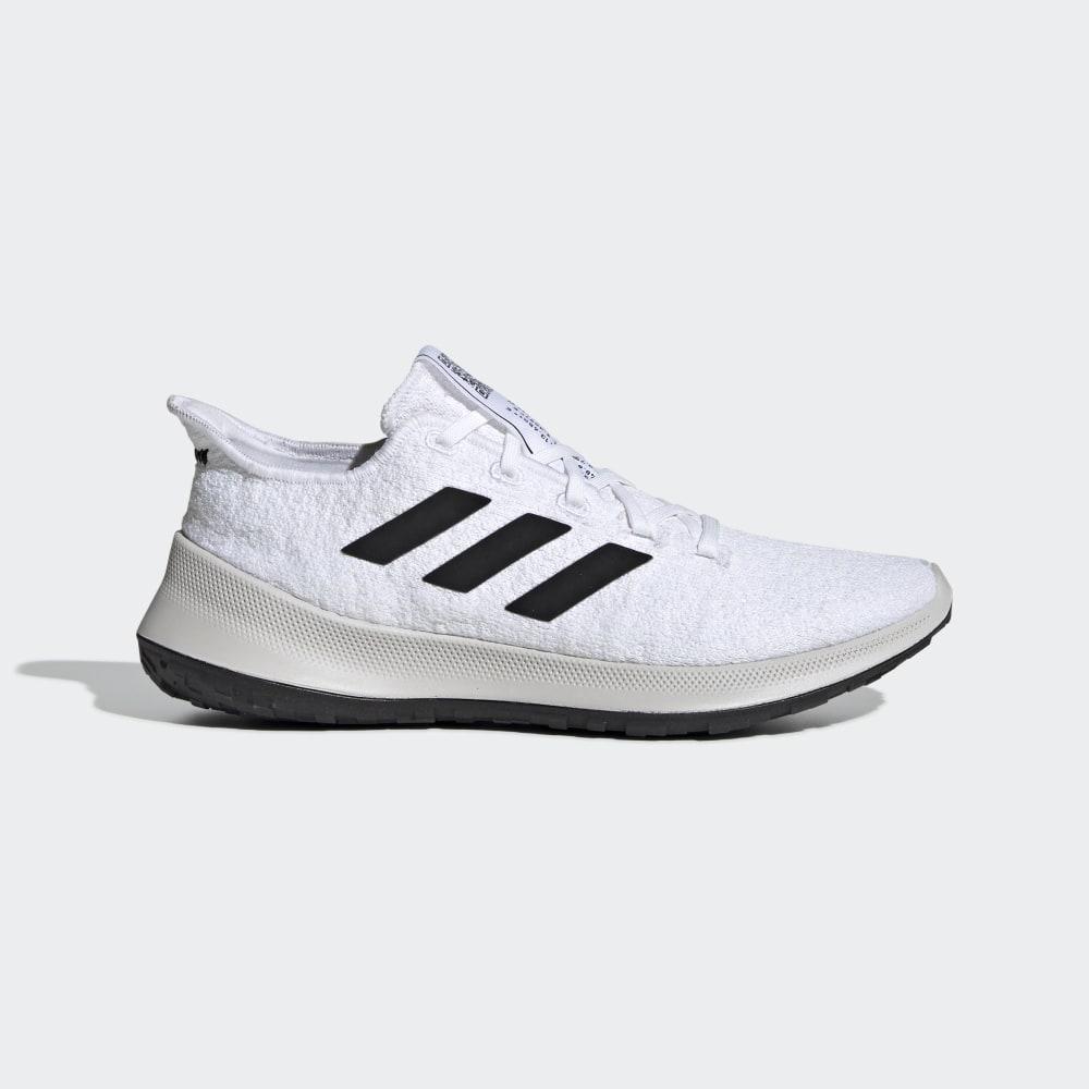 Adidas Women's Sensebounce+ Running Shoes White/Black Ireland G27385